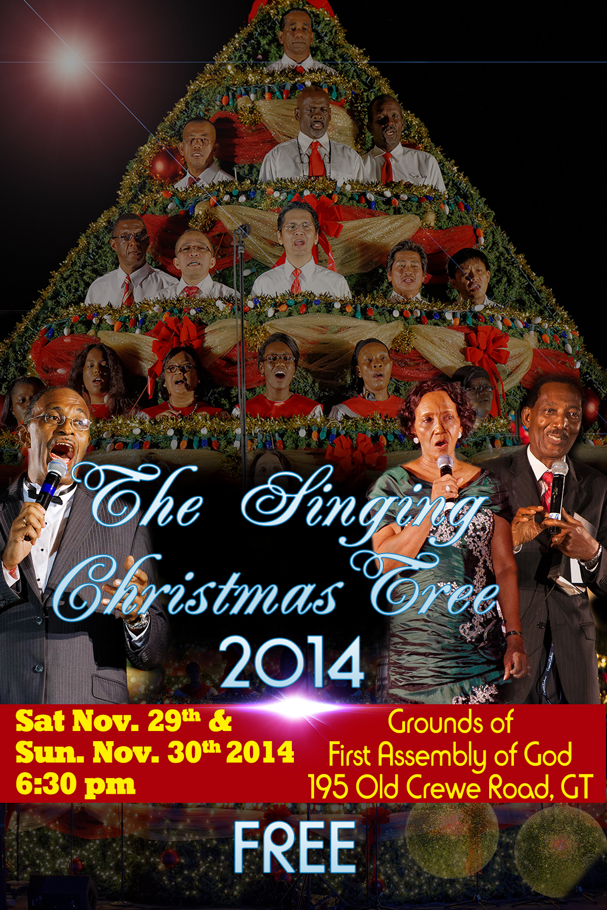 The Singing Christmas Tree 2014