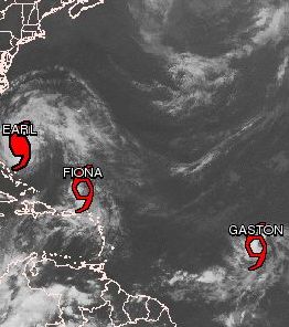 Seventh tropical storm follows on across Atlantic