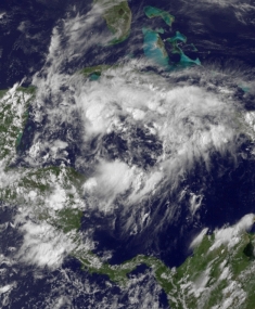 Storm brewing over Cayman Islands says NHC