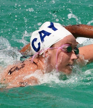 Cayman swimmers compete in Barbados