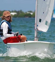 Young sailers ‘get better’ at special clinic