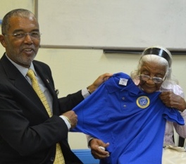 Local centenarian receives UCCI honour