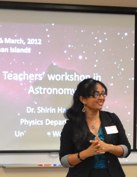 Regional astrophysicist holds ‘stellar’ workshop