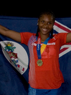 Gold for Cayman in sprint