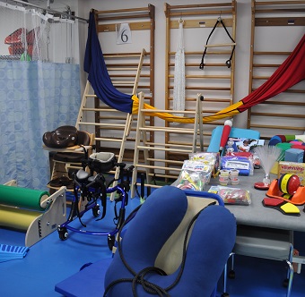 Physio dept welcomes kids equipment donation