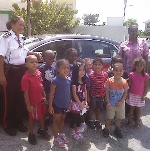 Cayman’s kindergarten cop helps kids stay safe