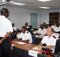 Recruits in training to swell police ranks