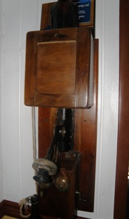 Competition uncovers antique telephone.