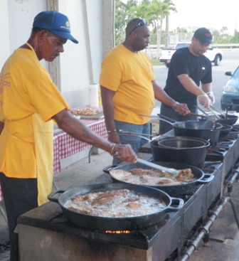Lions cook up a feast for kids eye testing