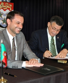Cayman signs TIEA with Portugal on home ground