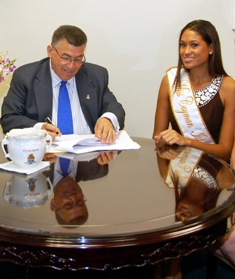 Miss Cayman takes up official role