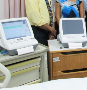 Hospital receives much needed maternity monitors