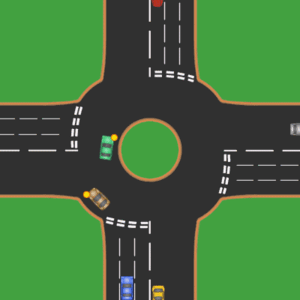 Roundabouts and right of way challenge drivers