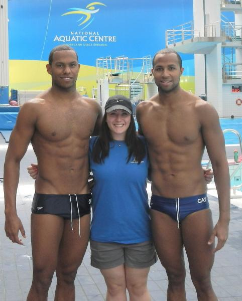 Cayman swimming stars warm up for big games