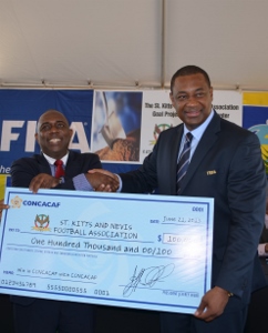 CONCACAF funds grass roots footy