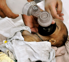 Hospital in Pakistan scrambles to save children