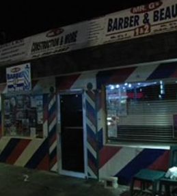 Gunman targets barber shop customer