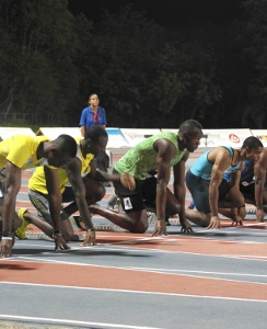 Bolt takes centre stage despite pedestrian run