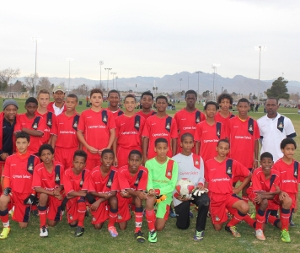 Local Under 14s footballers sparkle in Vegas