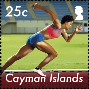 Stamps celebrate Cayman’s Olympians