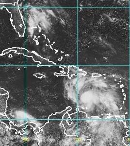 TS Florence forms as Ernesto rolls towards Jamaica