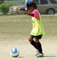 Football for girls kicks off another season