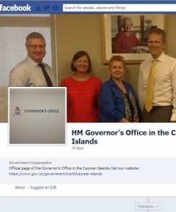 Governor’s office takes to social media