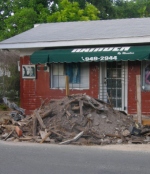 Hairdresser’s saga continues as hole turns to dump