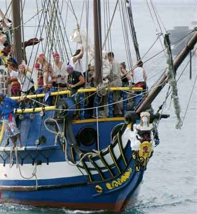Jolly Roger sinks teens in unplanned pirate attack