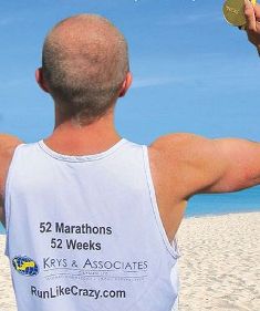 Cayman will be runner’s 50th in 52 marathons