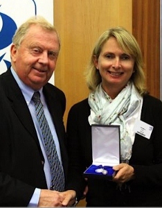 Jane Moon honoured by sailing federation