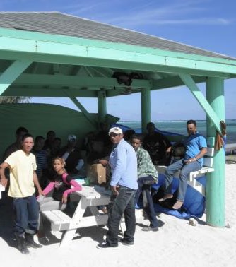 Cubans take refuge on East End beach