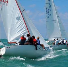 Strong winds greet racing sailors