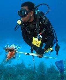 DoE takes lionfish battle to Sister Islands