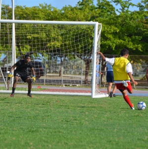 CI teen footballers take on visitors from Honduras