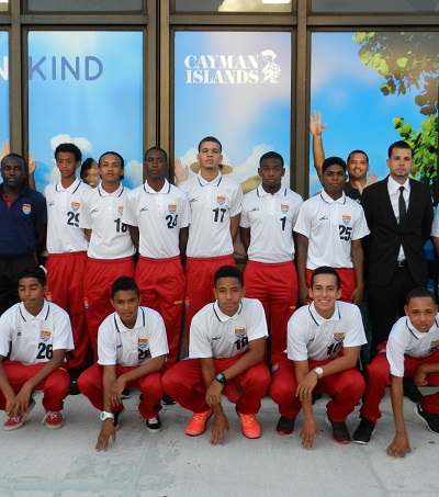 Cayman U17 boys lose 3-0 to Guadeloupe in CFU