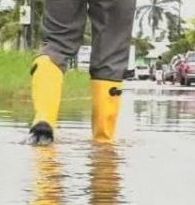 Flooding brings misery to residents after heavy rain