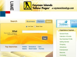 New Yellow Pages website