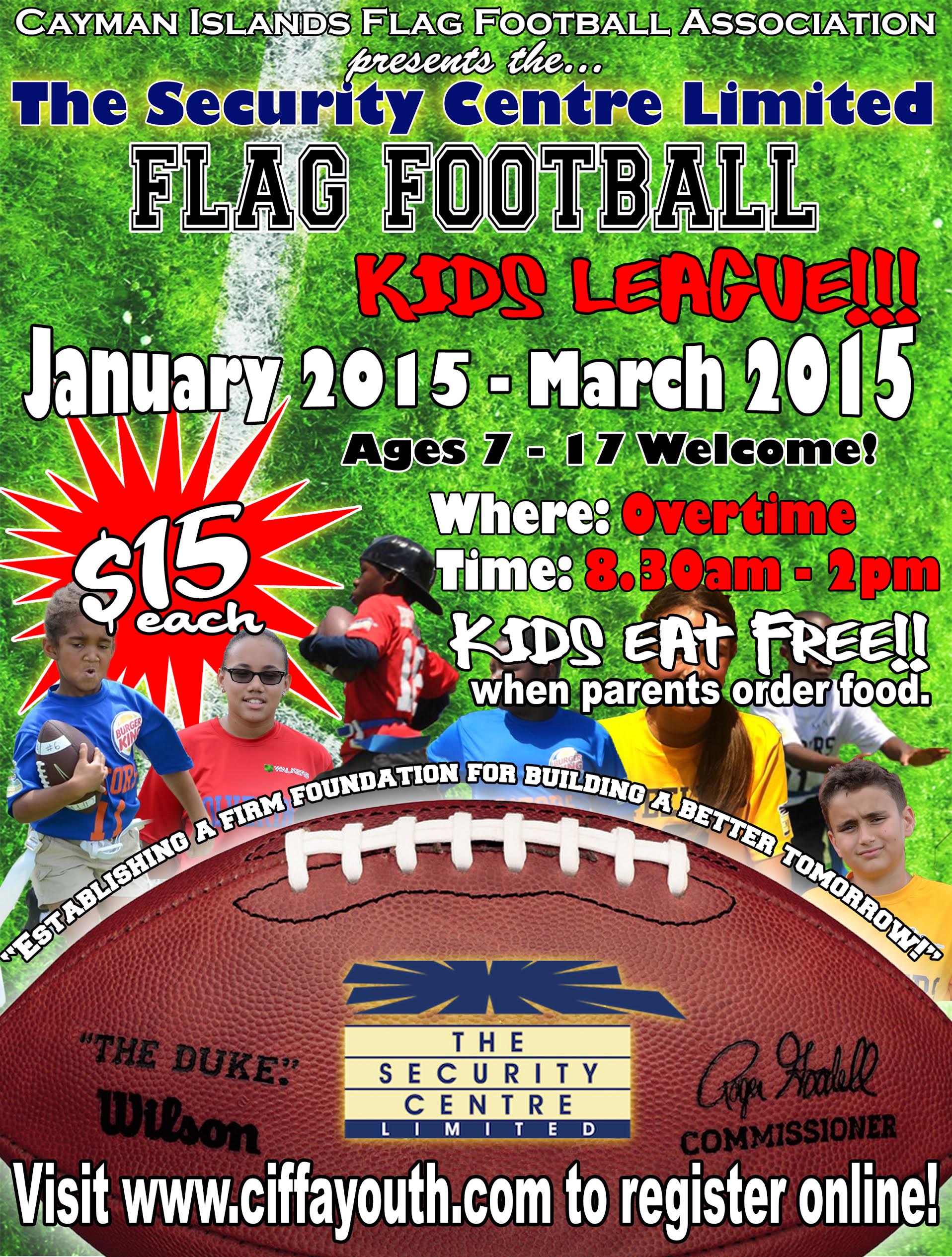 Young players wanted for flag football league