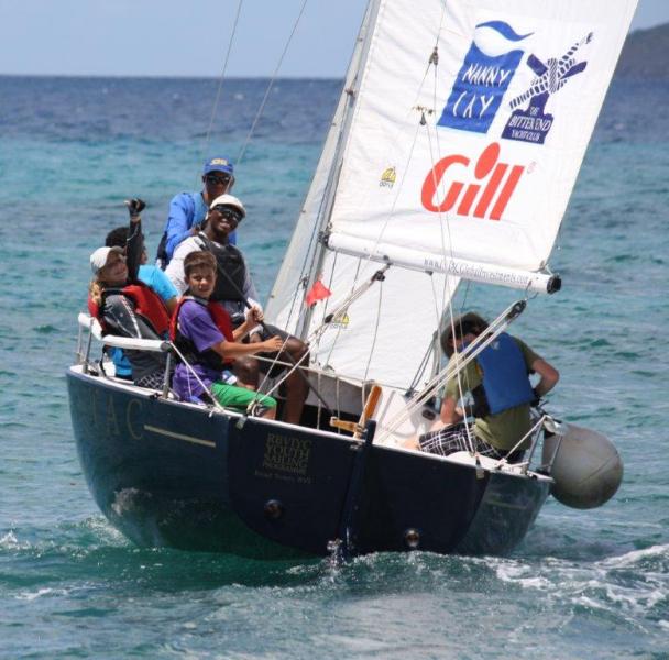 Cayman Islands Youth Sailing Team with Coach Browne.jpg